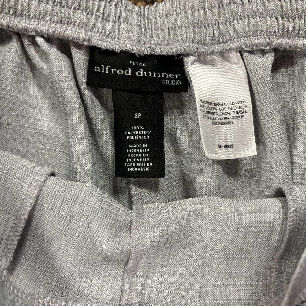 Alfred Dunner - Pull on Dress Pants - Women's Petite Size 8P - 1849 - Picture 2 of 4